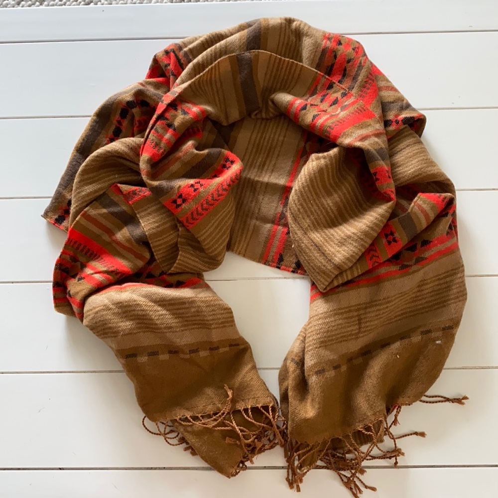 Fall Colors Blanket Scarf
